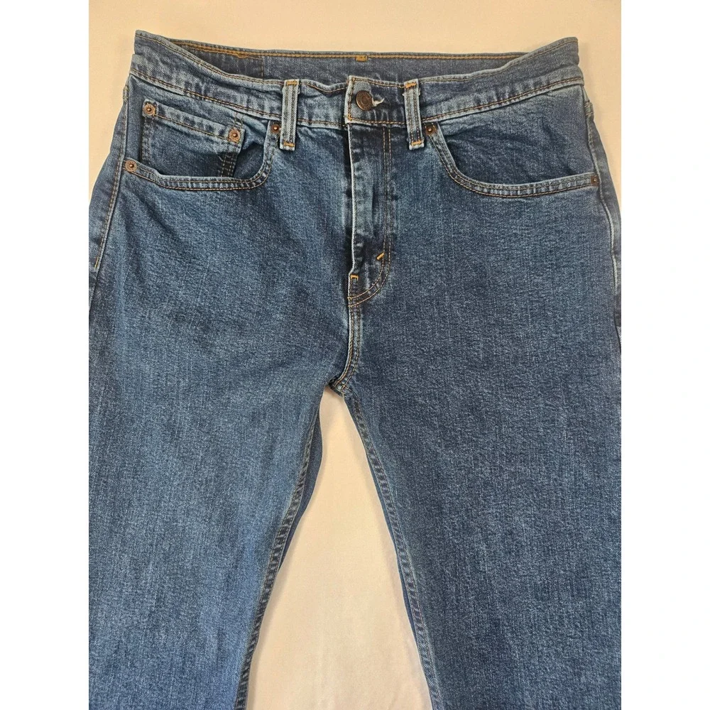 Levi's 505 Regular Fit Straight Leg Jeans -Tag Size Men's 32x32 (Actual 32x30.5)